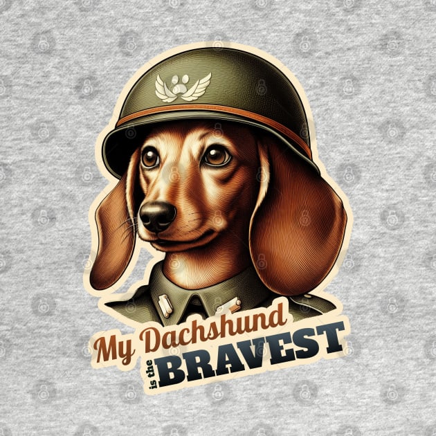 Soldier Dachshund by k9-tee